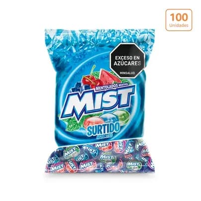 Mist Surtido Bolsa x 100 unds