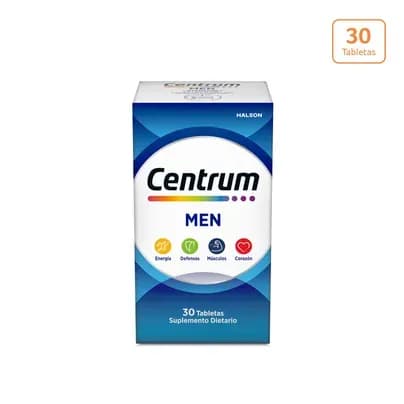 Multivitamínico Centrum Hombre x 30 cápsulas