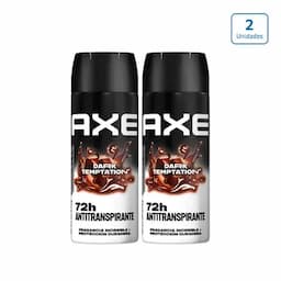 Desodorante Axe Dark Temptation x2 x150ml-0