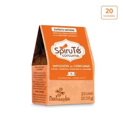 Spirute Naturela curcuma x20und
