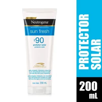 Protector Solar Neutrogena Sun Fresh FPS90 x 200ml