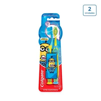 Cepillo Dental Colgate Minions 6+ x 2 unds