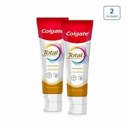 Crema Dental Colgate Total 12 Anti Sarro x 2 unds x 75ml c/u-0