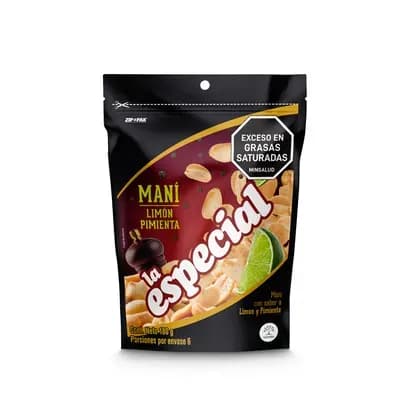 La Especial Maní Limón Pimienta x 180g