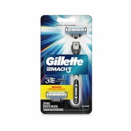 Máquina de afeitar + 2 Repuestos Gillette Mach3-0