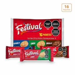 Galletas Festival surtido x 537.6g x 16 Paquetes-0