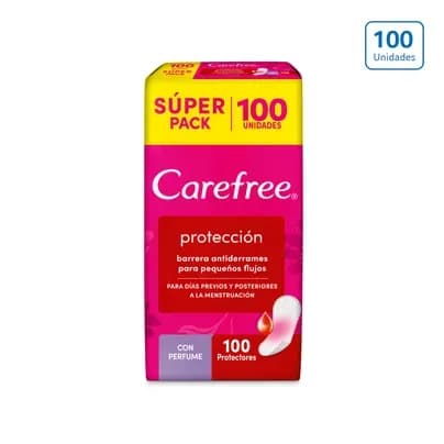 Protectores Carefree Protección x 100unds