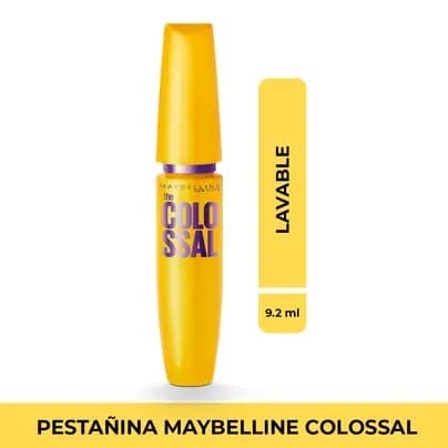 Pestañina Maybelline Colossal Lavable x 8ml