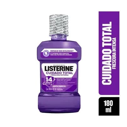 Enjuague Bucal Listerine Cuidado Total x 180ml