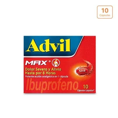 Advil Max x 10 Cápsulas