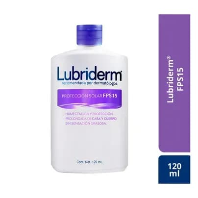Crema corporal Lubriderm Protección UV SPF 15x 120ml