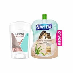 Desodorante Rexona Clinical Clean Scent mujer x 48g-0