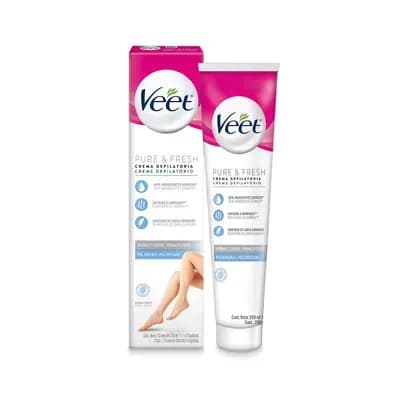 Crema Depilatoria Corporal Veet Piel Sensible x 200 ml