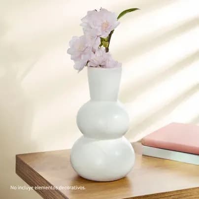 Florero blanco Abstracto 