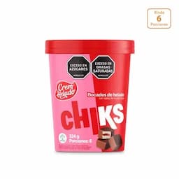 Vaso Chiks Vainilla x 324g-0