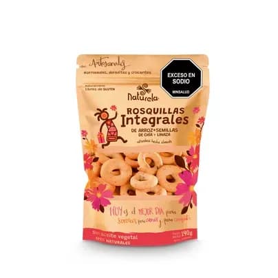 Rosquillas Integrales Naturela x 190 gr