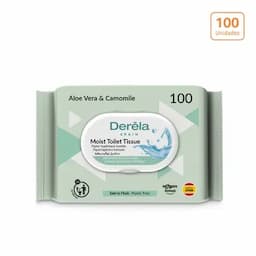 Papel higiénico húmedo Derela x 100 unds-0