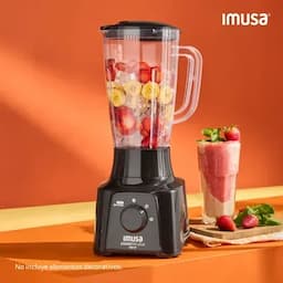 Licuadora power mix plus 2V negro-0