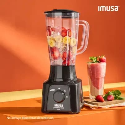 Licuadora power mix plus 2V negro