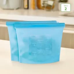 Set x 2 Bolsa de Silicona Vegetales-0