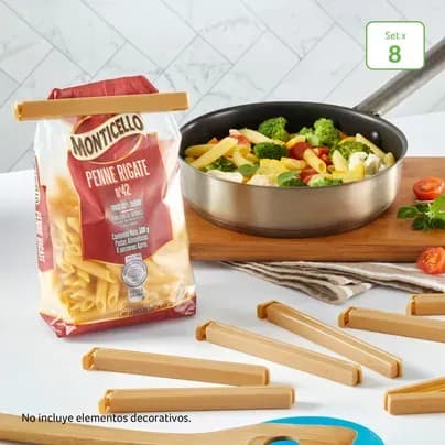 Set x 8 Clips para sellar Iced Coffee