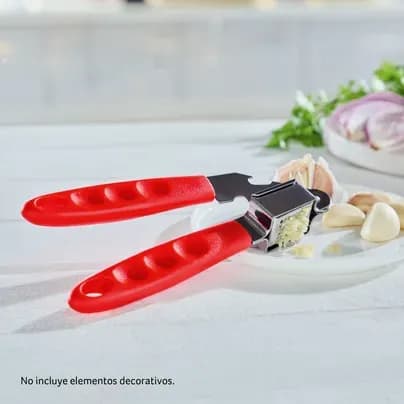 Triturador rojo de ajo