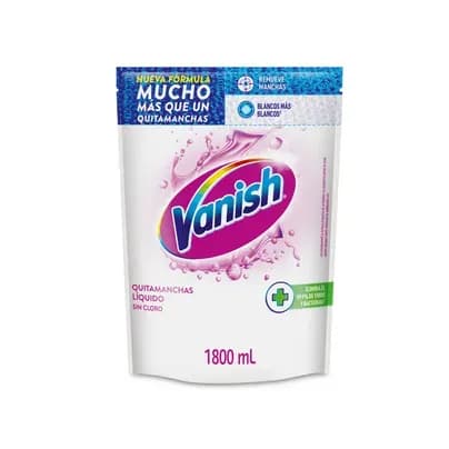 Vanish líquido desmanchador Blanco doypack x 1.800ml