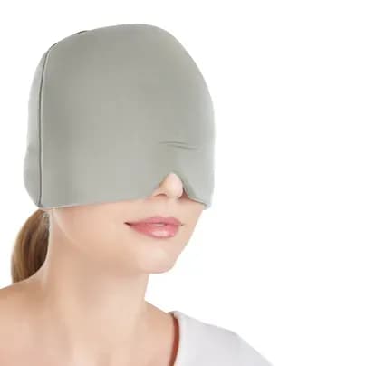 Gorro En Gel Para Dolor De Cabeza Color Gris 