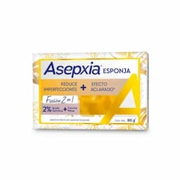 Jabón esponja Asepxia x 80g-0