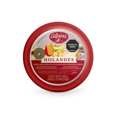 Queso Holandes Bloque x 250g