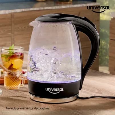 Hervidor de vidrio Universal x 1.7L