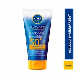 Protector Solar Corporal Nivea Acabado Invisible FPS50+ x 150 ml-0