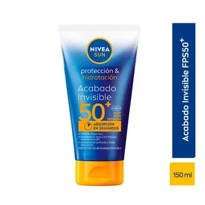 Protector Solar Corporal Nivea Acabado Invisible FPS50+ x 150 ml