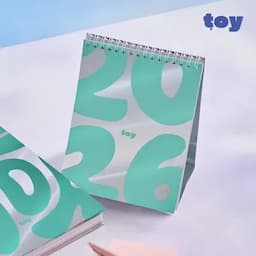 Calendario De Escritorio Bold Toy 2026-0