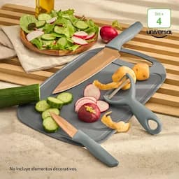 Set x 4 Accesorios Grey Rose Universal -0