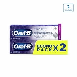 Crema Oral B 3D White x 2 unds x 67ml c/u-0