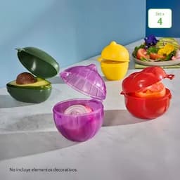Set x 4 Almacenadores De Verduras-0