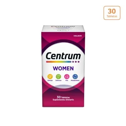 Multivitamínico Centrum Mujer x 30 cápsulas