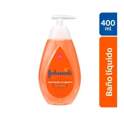 Baño líquido Johnson's de la cabeza a los pies x 400ml