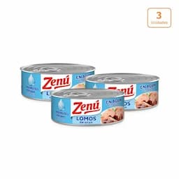 Lomo De Atún Zenú En Agua x 160g c/u-0