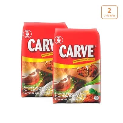 Proteína Carve bolsa x 200g c/u