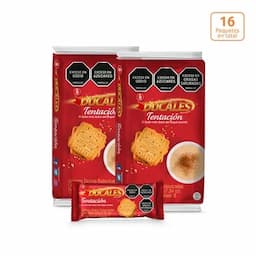 Galletas Ducales Tentación x 208g x 8 Paquetes c/u-0
