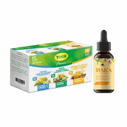 Esencia Floral Calma Haka x 30ml + Infusion Tosh Armonía surtida x 36g x 30 unds-0