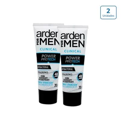Desodorante Arden for men en crema x 2 undsx 70g c/u
