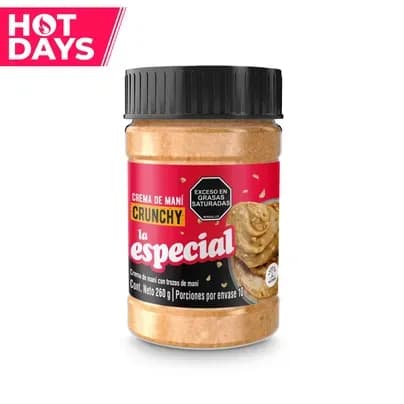 La Especial Crema de Maní x 260g