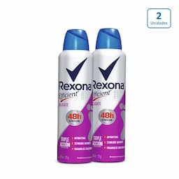 Aerosol para pies Rexona Efficient Delicate X 2 unds x 210ml c/u-0