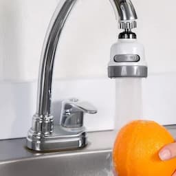 Regulador De Agua Gris Y Blanco-0