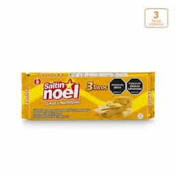 Galleta Saltín Noel Queso y Mantequilla x 338g x 3 Tacos internos-0