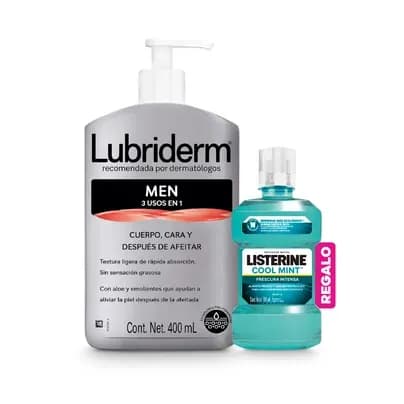 Crema Corporal Lubriderm para Hombre Fragancia Ligera x 400ml
