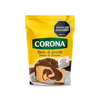 Mezcla Lista Torta Vainilla Veteada Corona x 450g